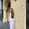 Корсет жакардовий "Етер" з шифоновими рукавами - Зображення 5