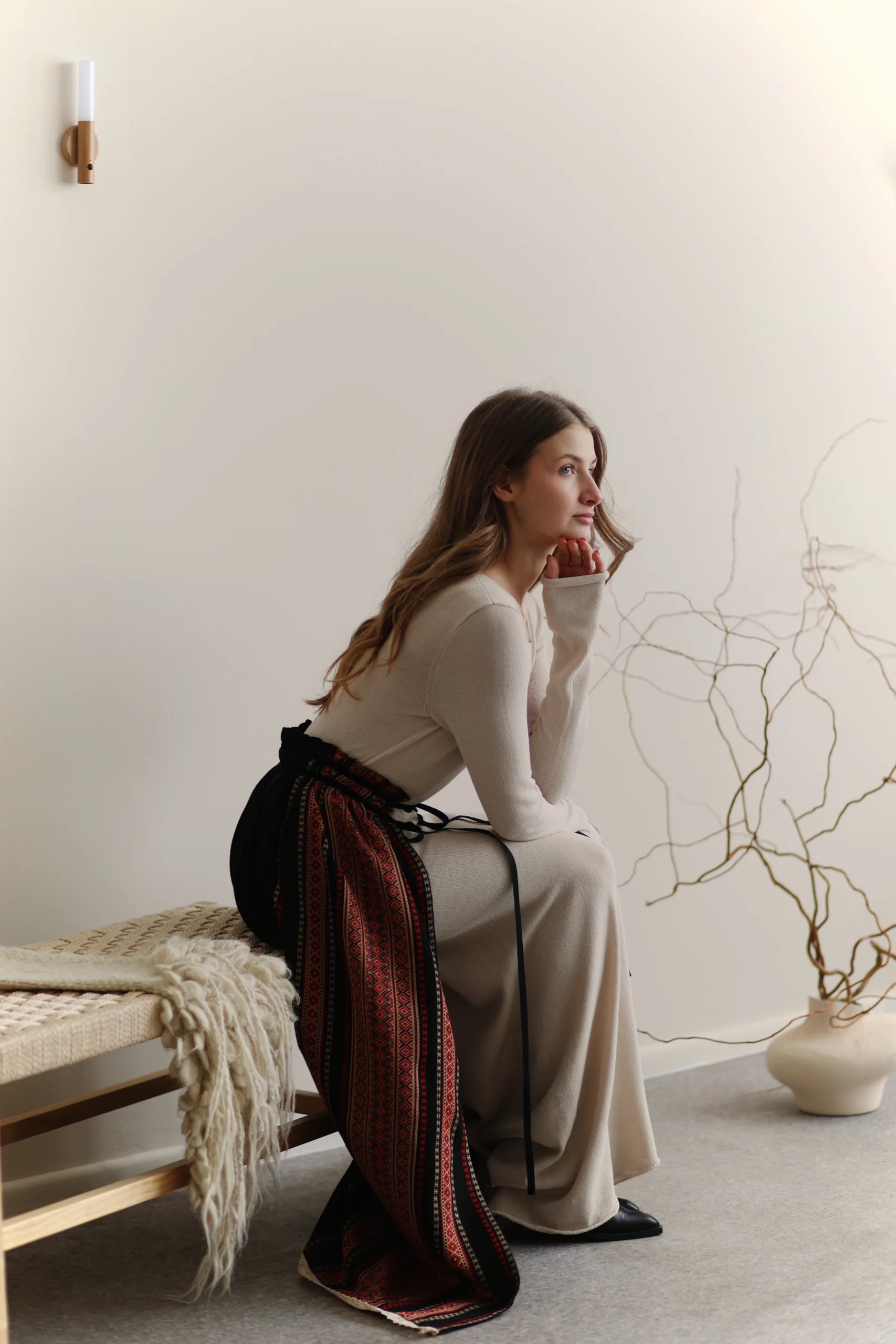 Спидниця-фартух із українською вишивкою“Соло” - Зображення 2